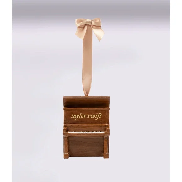 Taylor Swift Ornament Willow Piano Evermore Album Christmas Tree Holiday Present - Picture 11 of 12